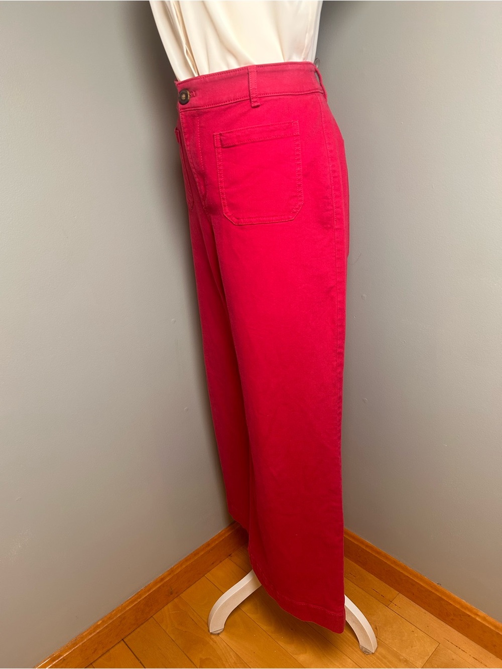 LOFT The Palmer Wide Leg Pants 10P
Petite Pink Red - Picture 5 of 15